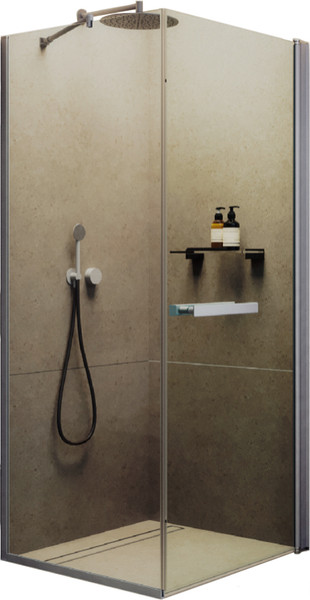 Изображение товара Душевой уголок MaybahGlass MGY-1312-5 (бесцветное стекло/хром матовый)