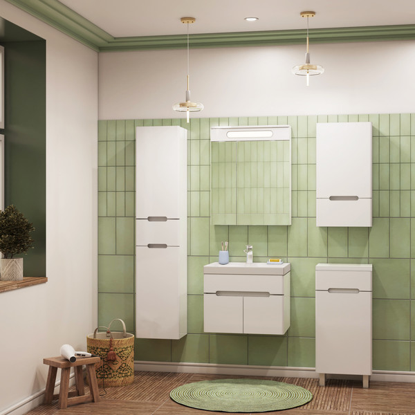 Изображение товара Шкаф для ванной Runo Парма 30 правый