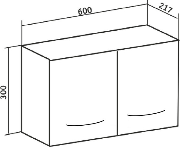 Изображение товара Шкаф для ванной Runo Рондо 60х30