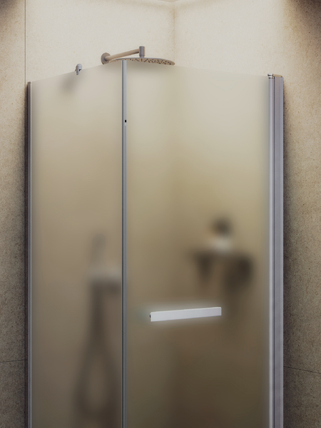 Изображение товара Душевой уголок MaybahGlass MGY-1318-5 (сатин стекло/хром матовый)