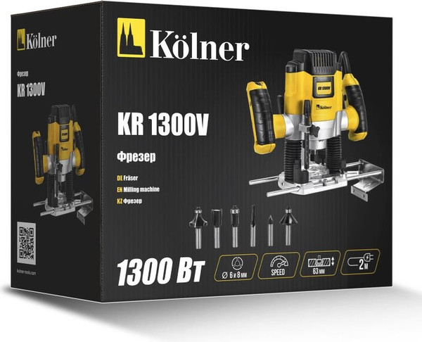 Изображение товара Фрезер Kolner KR 1300V