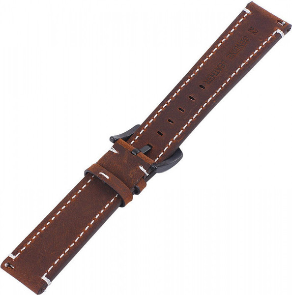 Изображение товара Ремешок для умных часов Rumi Leather GT3 22мм (темно-коричневый)