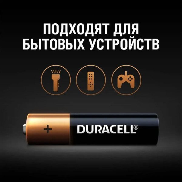 Изображение товара Комплект батареек Duracell Basic LR03/MN2400 AAA 18BP