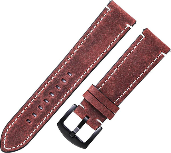 Изображение товара Ремешок для умных часов Rumi Leather GT3 22мм (темно-красный)