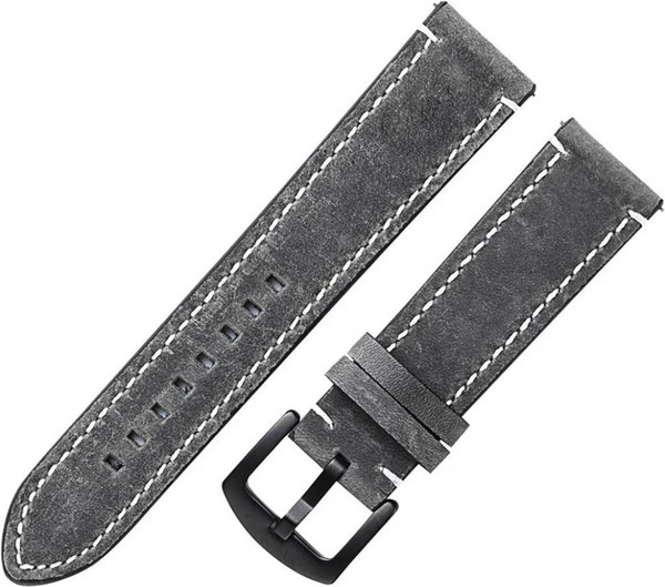 Изображение товара Ремешок для умных часов Rumi Leather GT3 22мм (темно-серый)