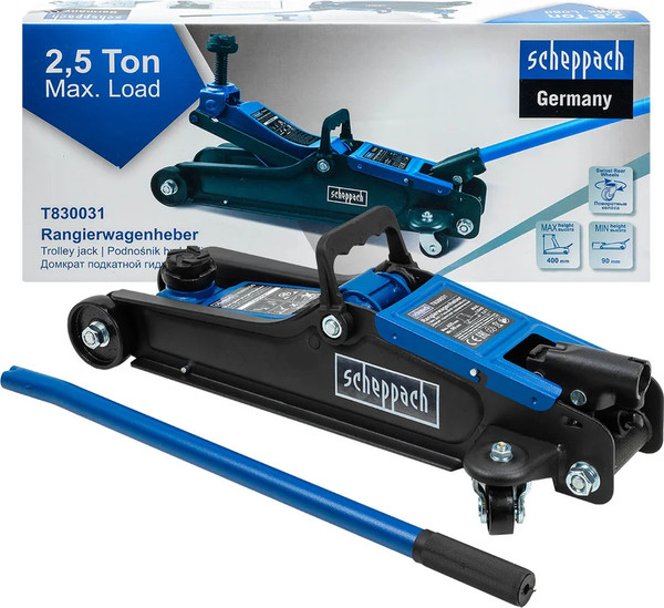 Изображение товара Подкатной домкрат Scheppach 58 996 / Sch-T830031