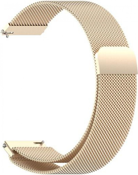 Изображение товара Ремешок для умных часов Rumi Milanese Loop 20мм (белое золото)