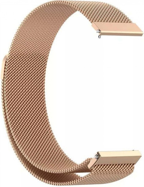 Изображение товара Ремешок для умных часов Rumi Milanese Loop 20мм (красное золото)