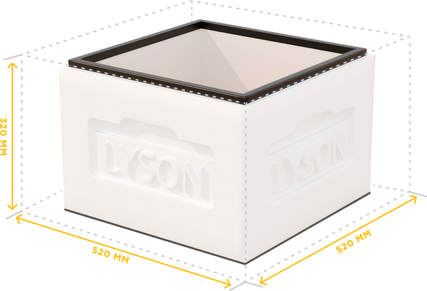 Изображение товара Корпус для улья Lyson Дадан Для 12-рамочного улья 435x300 / W10035 (синий)