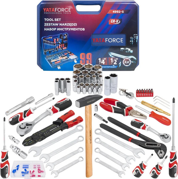 Изображение товара Универсальный набор инструментов Yataforce YF-4992-5 (59231)