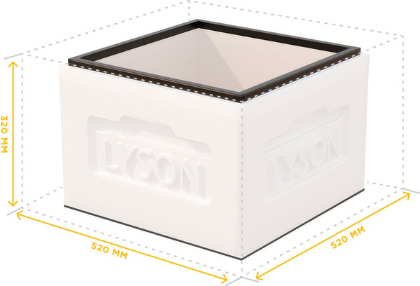 Изображение товара Корпус для улья Lyson Дадан Для 12-рамочного улья 435x300 / W10047 (неокрашенный)