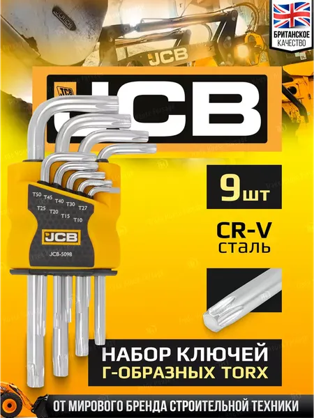 Изображение товара Набор ключей JCB 5098 (59 315)