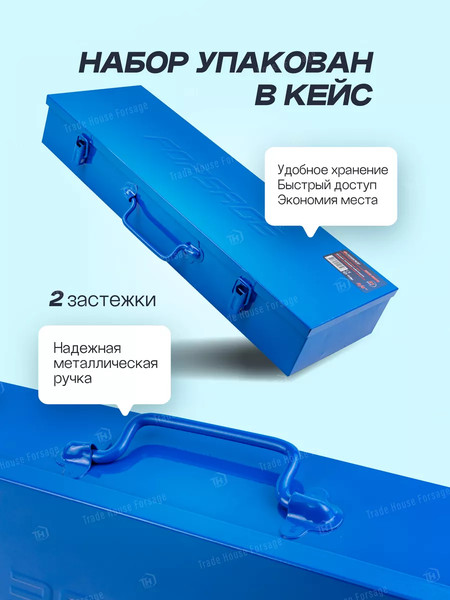 Изображение товара Набор головок слесарных Forsage F-6212-5MPB(59086)