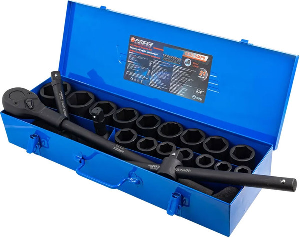 Изображение товара Набор головок слесарных Forsage F-6212-5MPB(59086)