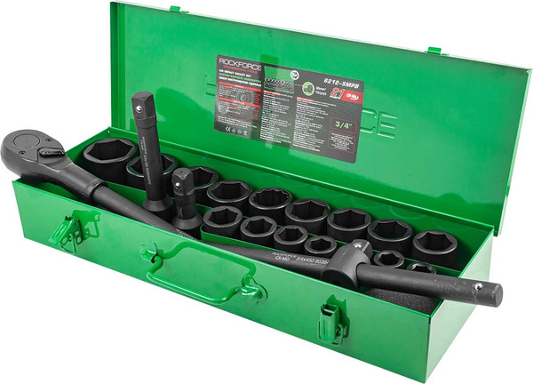 Изображение товара Универсальный набор инструментов RockForce RF-6212-5MPB (59088)