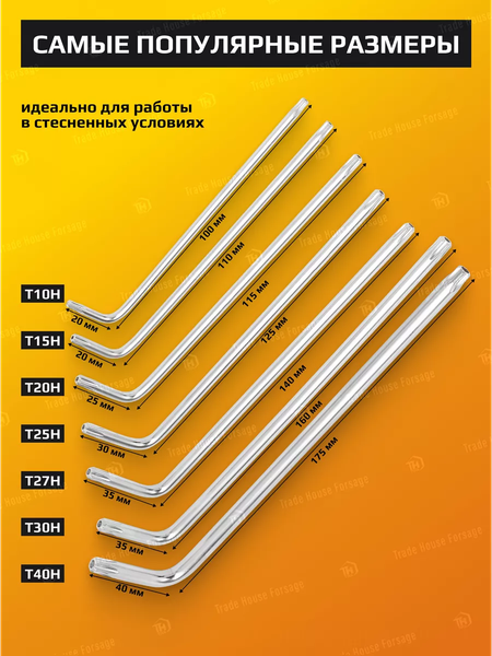 Изображение товара Набор ключей JCB JCB-5071TXL (59 737)