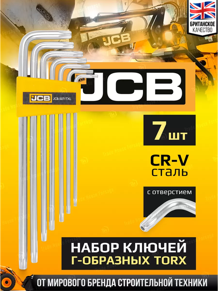 Изображение товара Набор ключей JCB JCB-5071TXL (59 737)