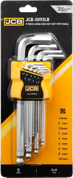 Изображение товара Набор ключей JCB 5093LB (59740)