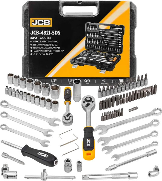 Изображение товара Универсальный набор инструментов JCB 4821-5DS (59773)