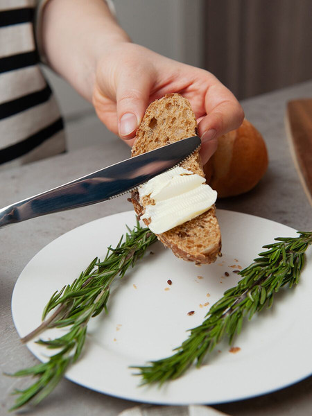 Изображение товара Набор столовых ножей HomeQueen Вкус 77221 (2шт)