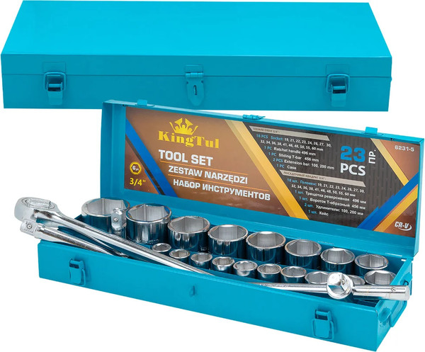 Изображение товара Универсальный набор инструментов KingTul KT-6231-5 (59942)