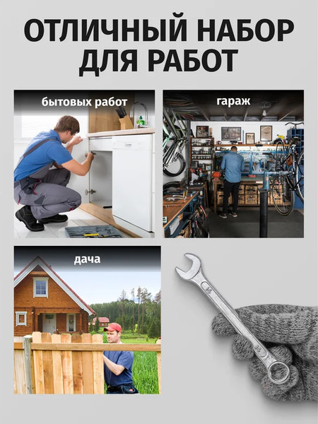 Изображение товара Набор ключей Megatools MT-5124MP (60095)