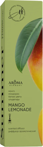 Изображение товара Аромадиффузор Aroma Harmony Mangо Lemonade (60мл)