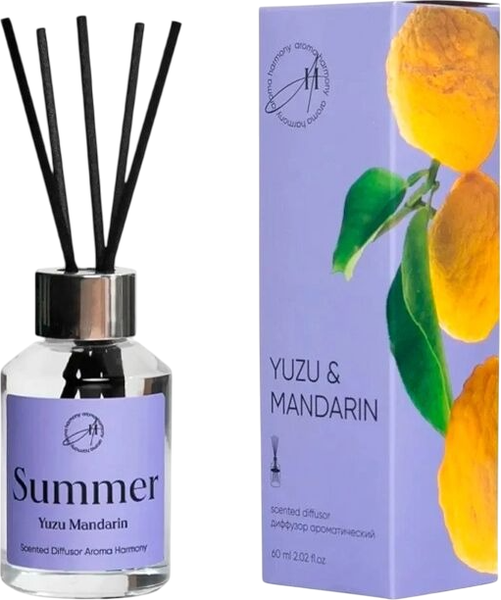 Изображение товара Аромадиффузор Aroma Harmony Yuzu Mandarin (60мл)