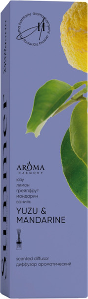 Изображение товара Аромадиффузор Aroma Harmony Yuzu Mandarin (60мл)