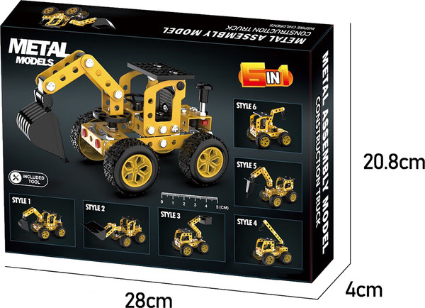 Изображение товара Конструктор Sima-Land Строительная техника FD819 / 10660419 (146эл)