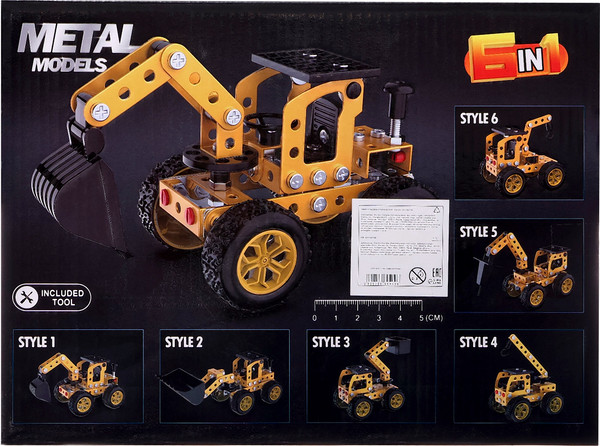 Изображение товара Конструктор Sima-Land Строительная техника FD819 / 10660419 (146эл)