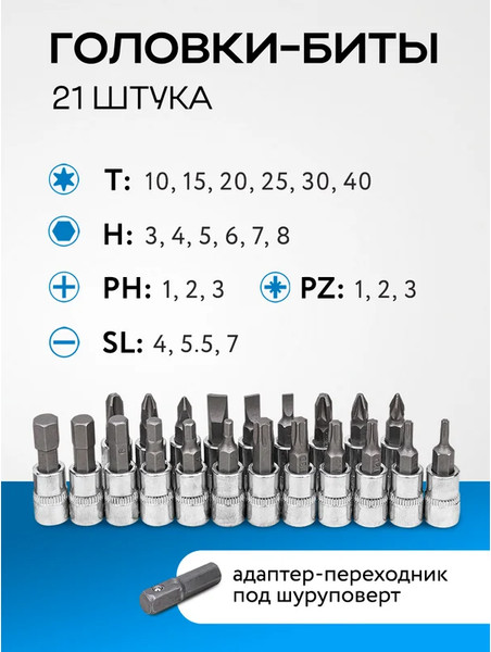 Изображение товара Универсальный набор инструментов KingTul KT-2462-46 (60246)