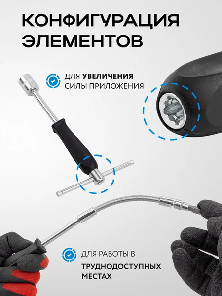 Изображение товара Универсальный набор инструментов KingTul KT-2462-46 (60246)