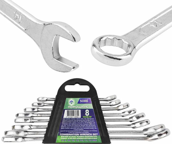 Изображение товара Набор ключей Помощник 5086 (59105)