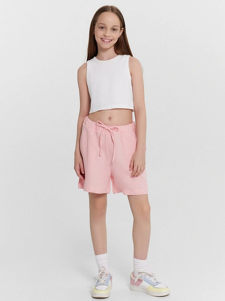 Изображение товара Шорты детские Mark Formelle 137745 (р.134-68, серебристо-розовый)