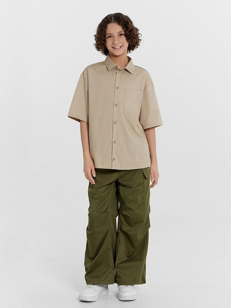 Изображение товара Рубашка детская Mark Formelle 113456-1 (р.128-64, песочный)