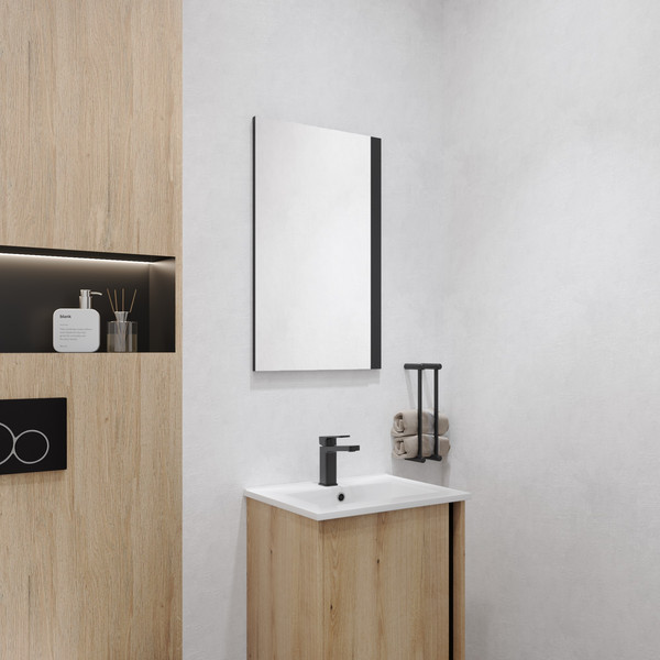 Изображение товара Зеркало Lauter Nika прямоугольное (черный)