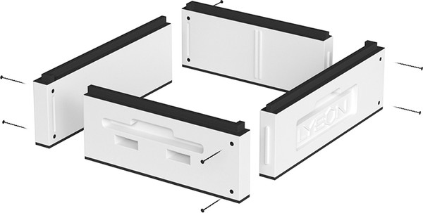 Изображение товара Корпус для улья Lyson Магазин Сборный Для 10-рамочного улья 435x145 / WSB1018B (синий)