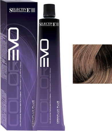 Изображение товара Крем-краска для волос Selective Professional Colorevo 8.001 (100мл, светлый блондин интенсивный пепельный)