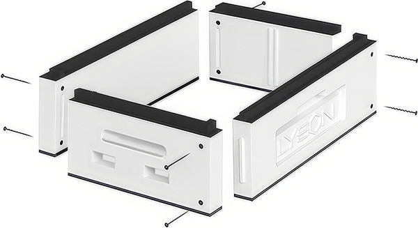 Изображение товара Корпус для улья Lyson Магазин Сборный Для 6-рамочного улья 435x145 / WSB1163 (неокрашенный)