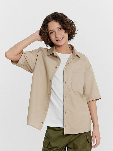 Изображение товара Рубашка детская Mark Formelle 113456-1 (р.146-72, песочный)