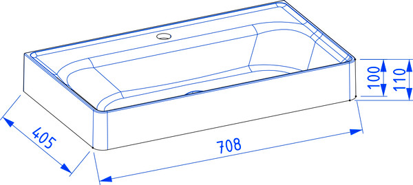 Изображение товара Умывальник Lauter Solid Surface
