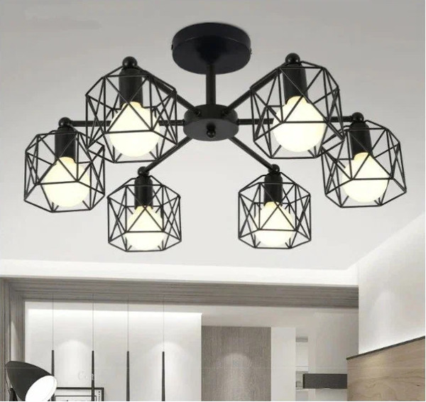 Изображение товара Люстра Sundays Home R-23 / 6198 (с лампами Led-Шар-deco 6шт)