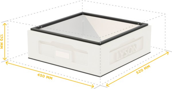 Изображение товара Корпус для улья Lyson Магазин Для 10-рамочного улья 435x145 / W1018G (зеленый)