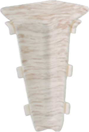 Изображение товара Уголок для плинтуса DekorPlast 67мм LL002 (2шт, внутренний, флоупак)