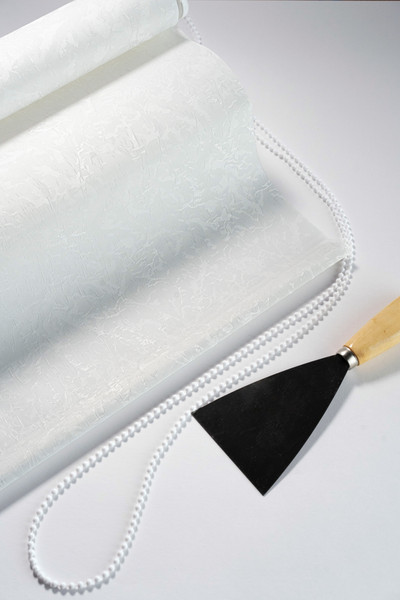 Изображение товара Рулонная электроштора НеоФьюжен Джерси 100х250 правая (белый, черная фурнитура)