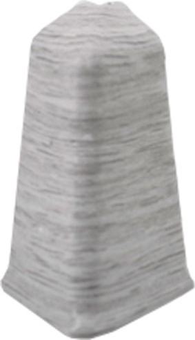 Изображение товара Уголок для плинтуса DekorPlast 67мм LL007 (2шт, ива серебристая, внешний, флоупак)