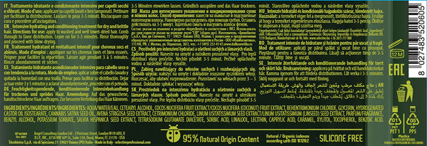 Изображение товара Маска для волос Selective Professional Hemp для сухих и ломких волос (500мл)