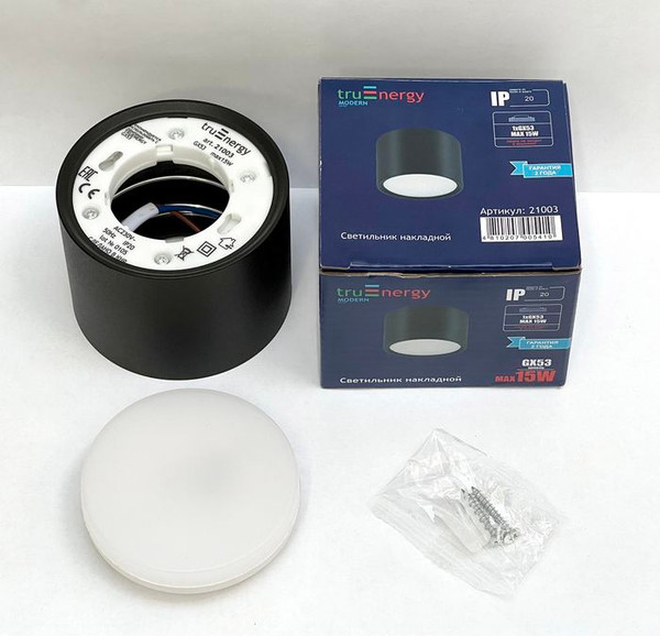 Изображение товара Точечный светильник Truenergy 21003 (с лампой LED-GX53-VC)