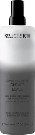 Изображение товара Спрей для волос Selective Professional Oncare Black Несмываемый двухфазный (150мл)